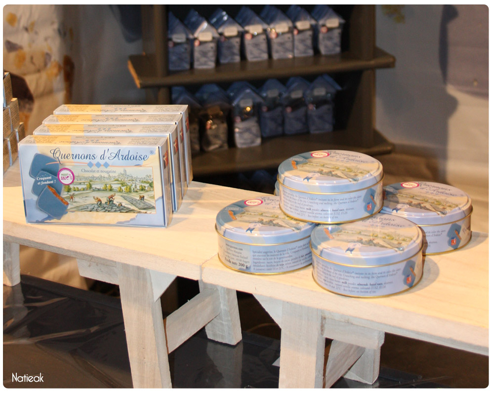 spécialités de Quernons d'Ardoise Salon du chocolat 2016