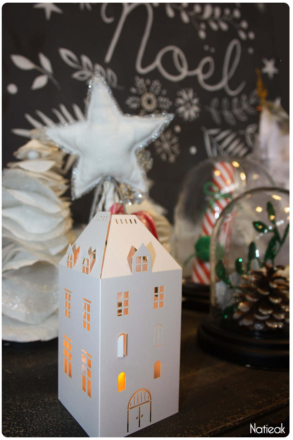 calendrier de l'avent village russe