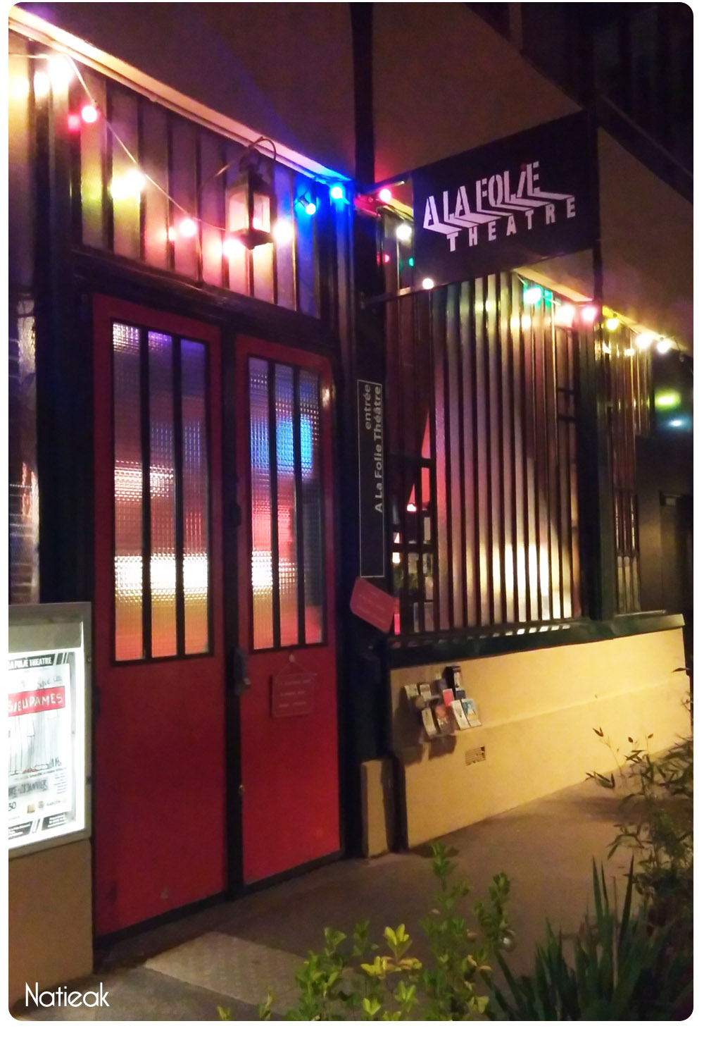 théâtre A la folie théâtre Paris