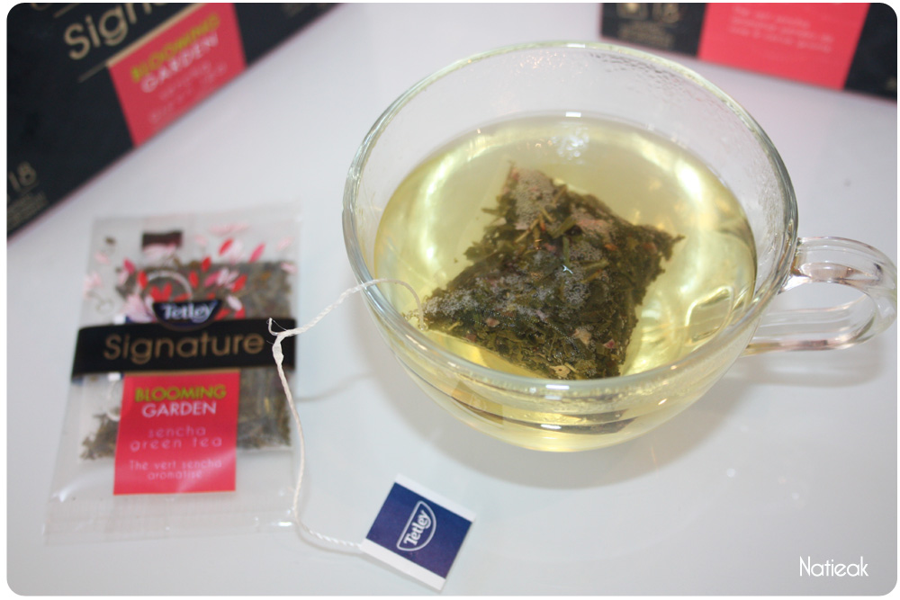 tasse de thé Blooming garden