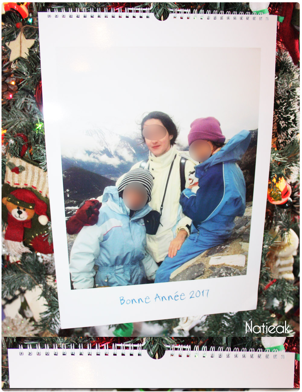 Le calendrier mural personnalisé de Carteland