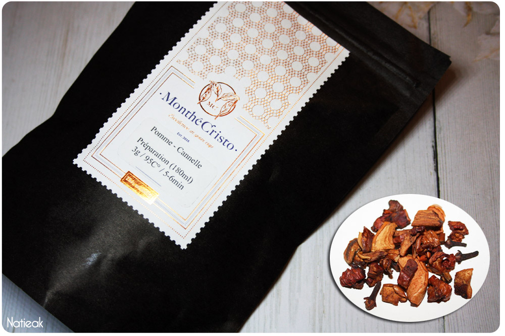 Infusions de fruits Pomme cannelle