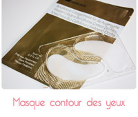 masque contour des yeux