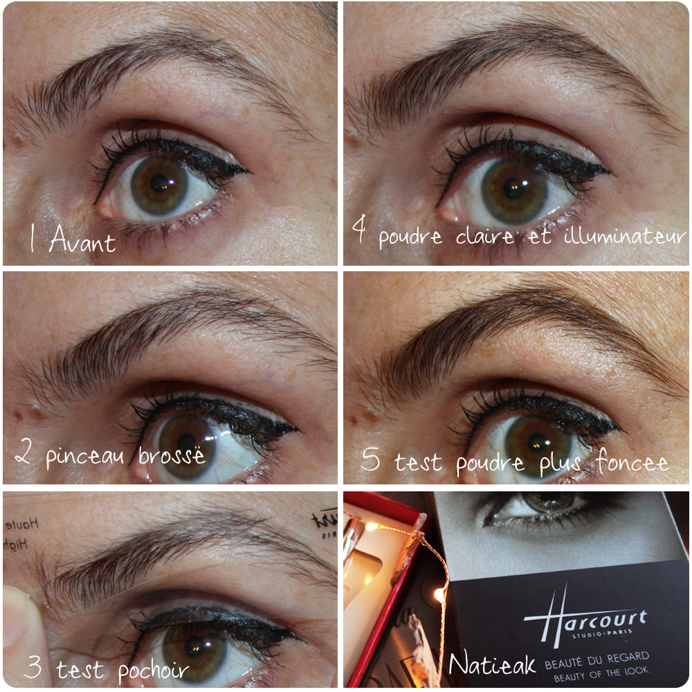 palette beauté du regard harcourt dark phot avant/apres