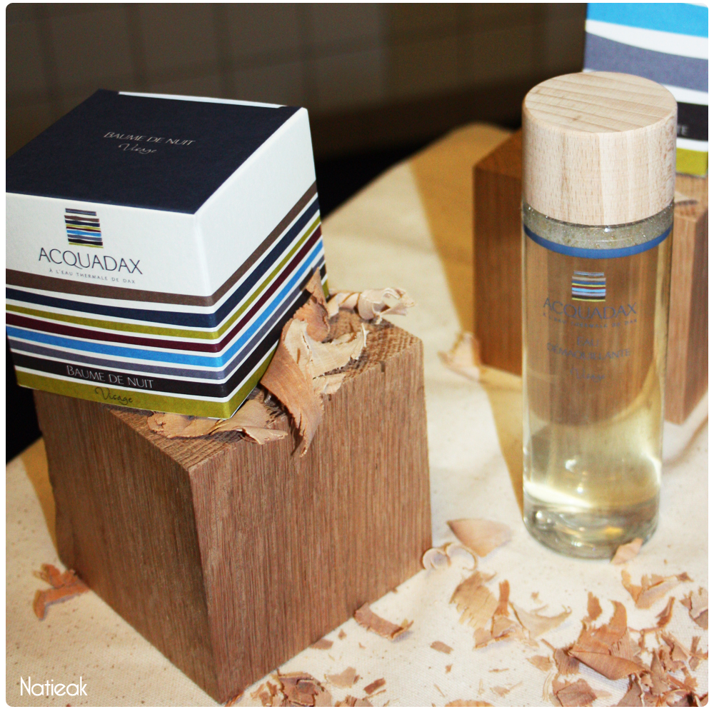 baume de nuit et eau démaquillante de Acquadax