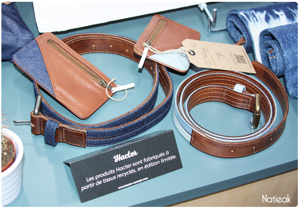 maroquinerie Hacter: la mode recyclée pour les hommes