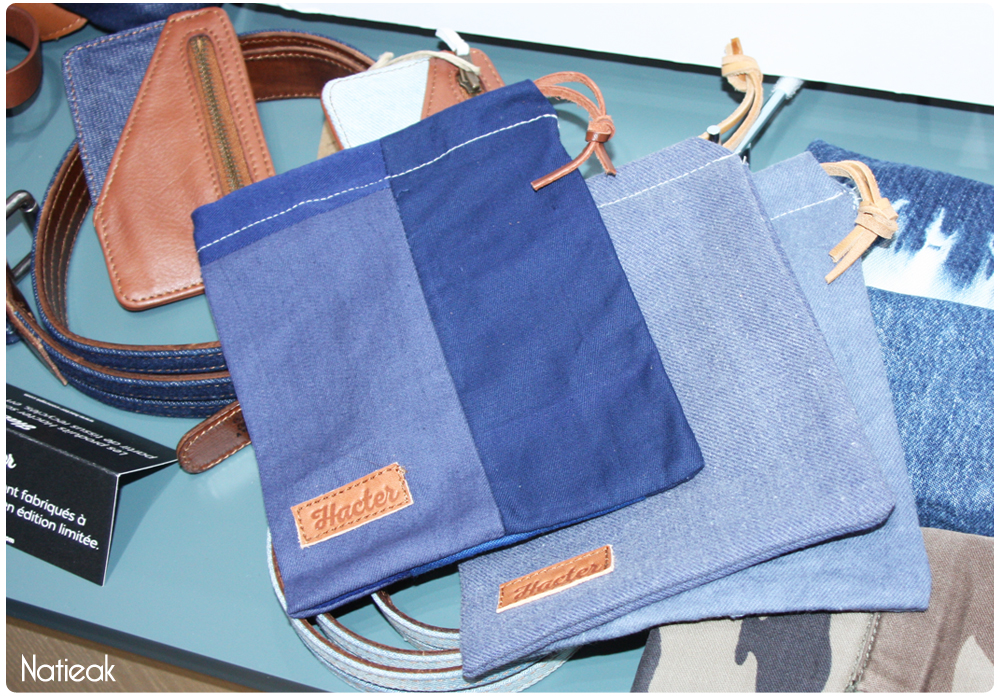 maroquinerie Hacter: la mode recyclée pour les hommes