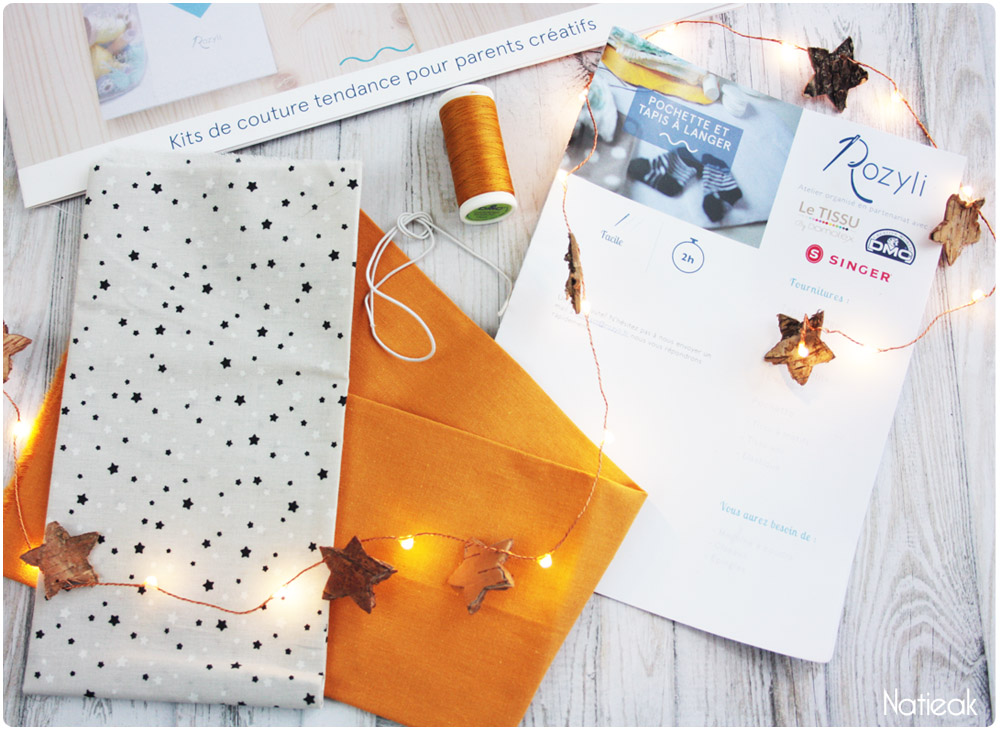 Coudre une pochette doublée