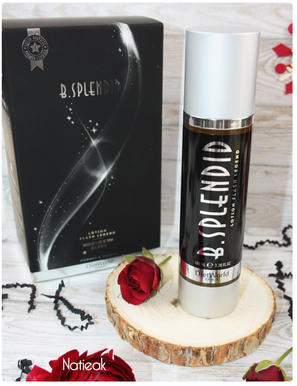 B Splendid, la lotion Flash Legend de Diet World