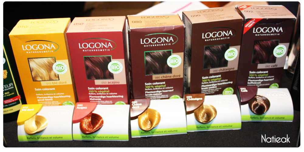 coloration végétale de Logona