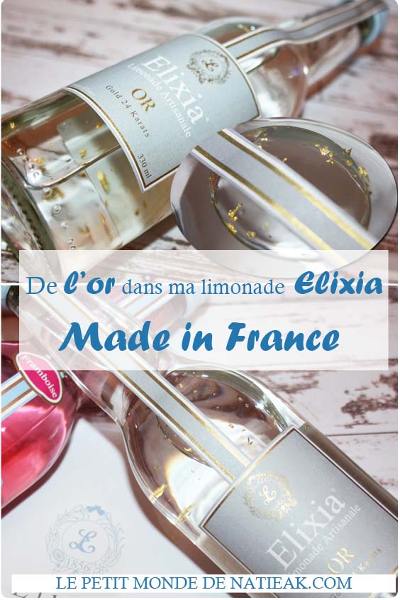 Elixia , de l'or dans ma limonade française