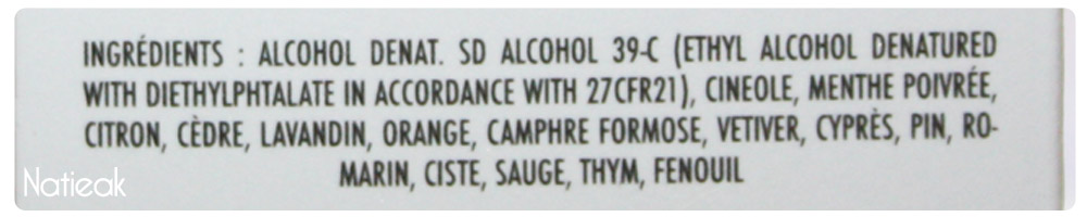 composition de la formule circulation de diet world