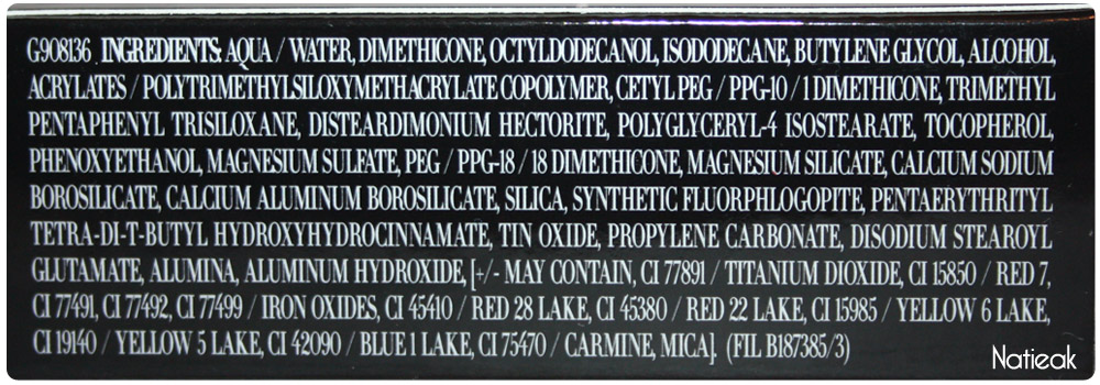 composition Four Hundred Lip magnet Giorgio Armani