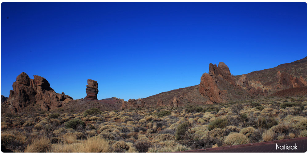 Parc national de Teide avec la roque Cinchano