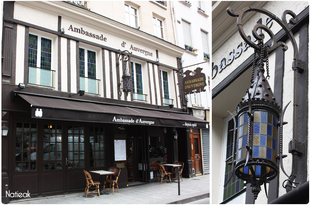 Ambassade d'Auvergne,restaurant,Paris