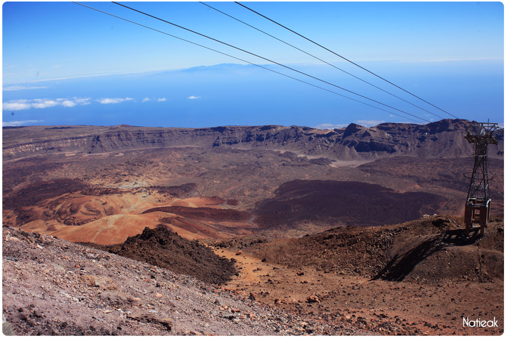Téléphérique du pic de Teide Tenerife Canaries