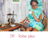 tenue pilou en tricot dolls
