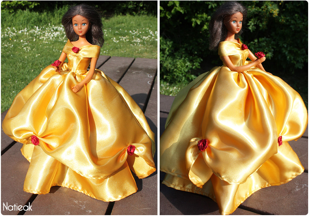 Dolls Robe jaune barbie La Belle et la Bête , Disney