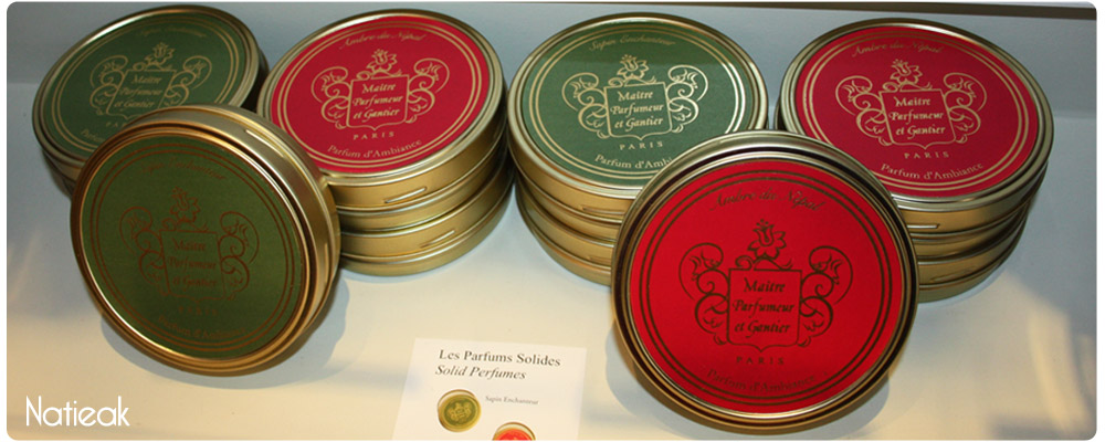parfum solide de Maître Parfumeur et Gantier