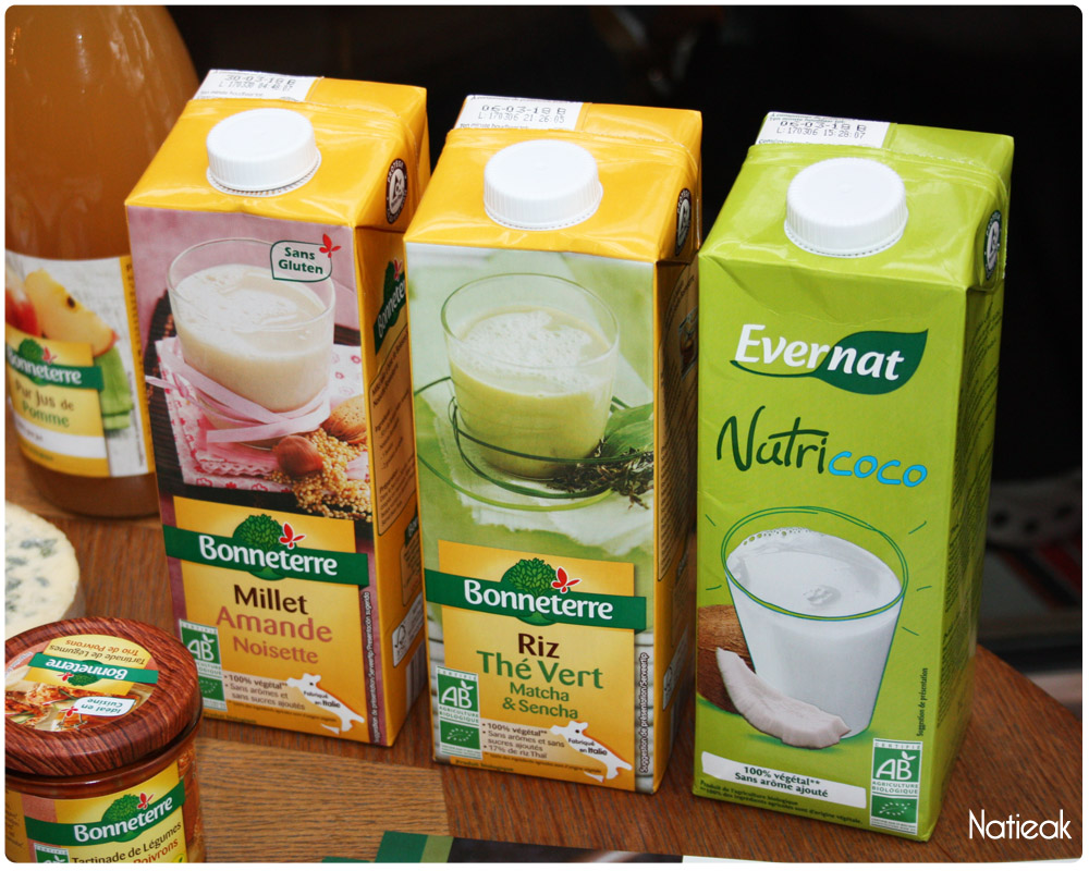 Idées d'apéro bio et vegan avec Bonneterre,Evernat,Tartex et Le sillon.