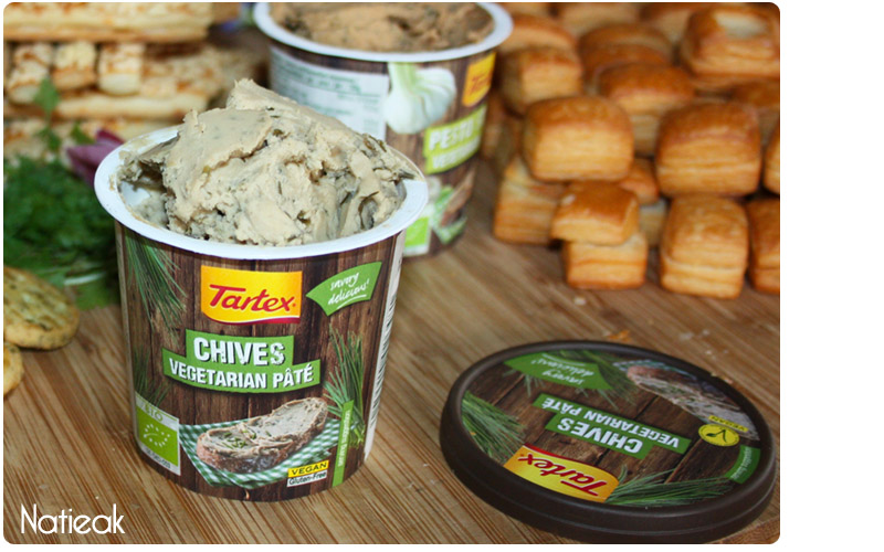 Idées d'apéro bio et vegan avec Bonneterre,Evernat,Tartex et Le sillon.