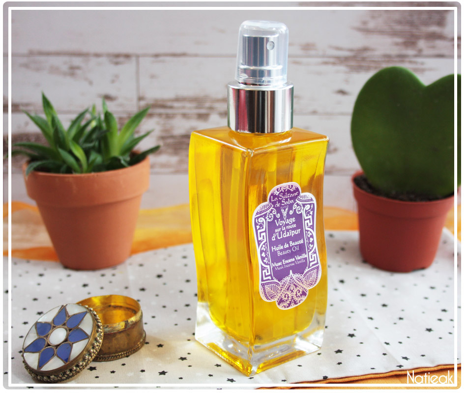 Huile de beauté de La Saltane de Saba