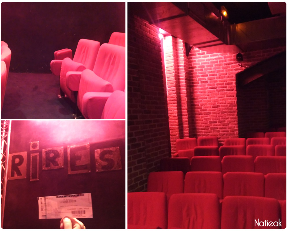 Salle de l'Apollon théâtre de Paris