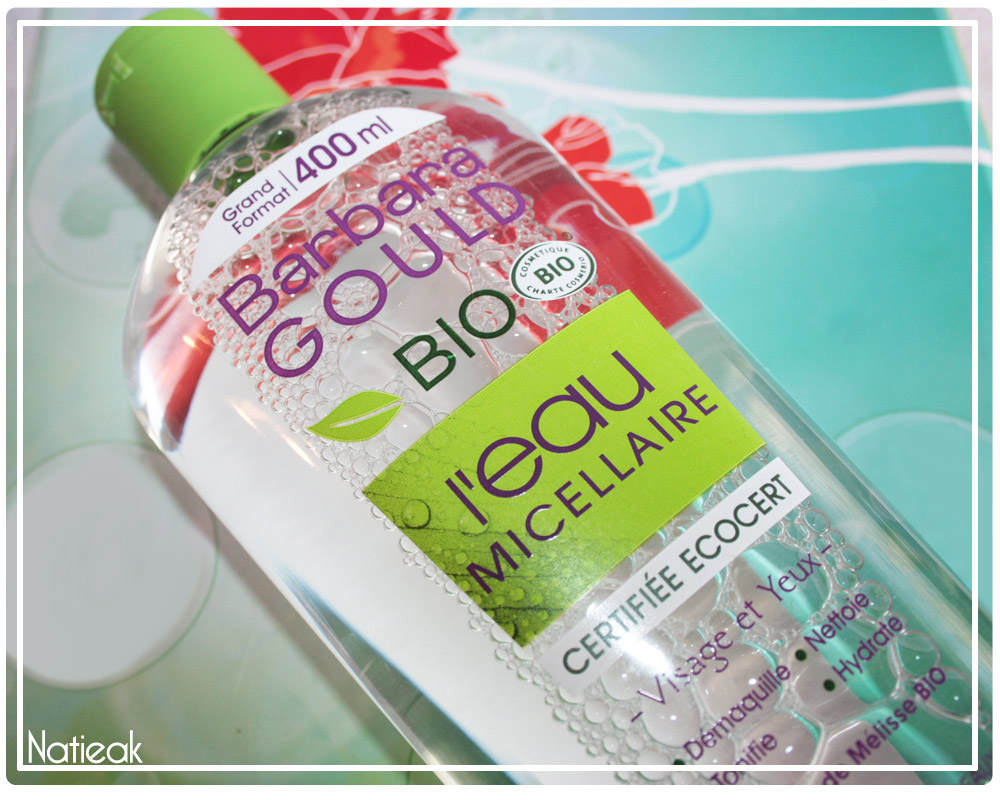 Eau micellaire bio à l'eau de mélisse de Barbara Gould