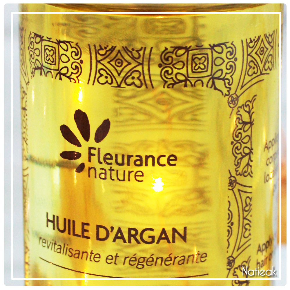 packaging Huile d'argan bio de Fleurance Nature