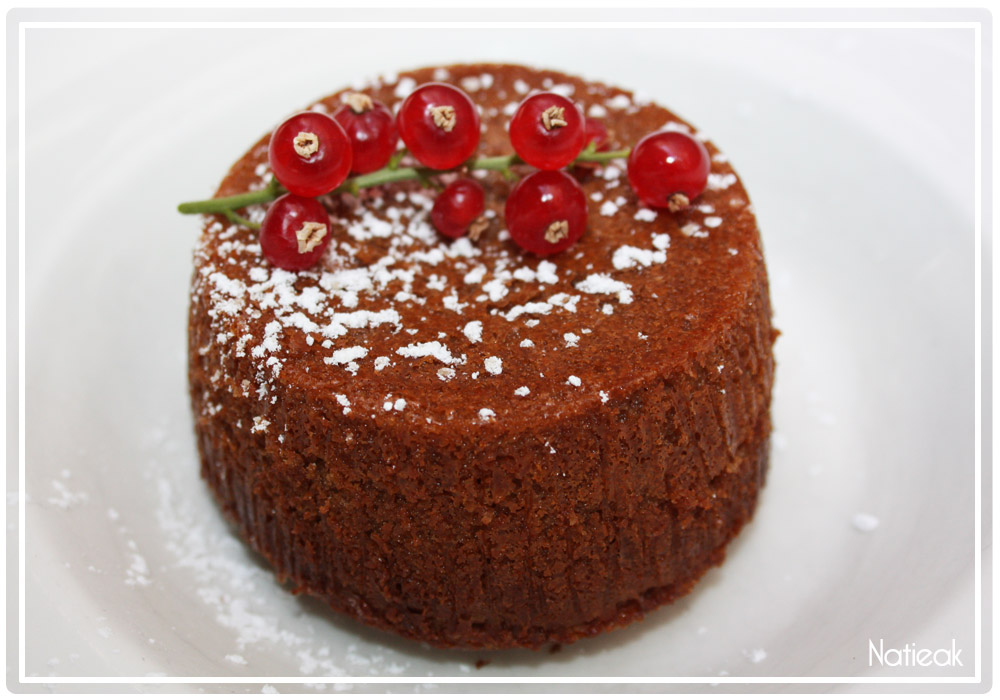 Fondant chocolat caramel