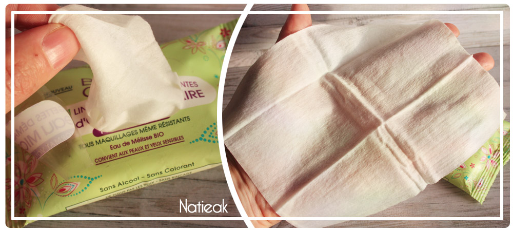 lingettes d'eau micellaire Barbara Gould