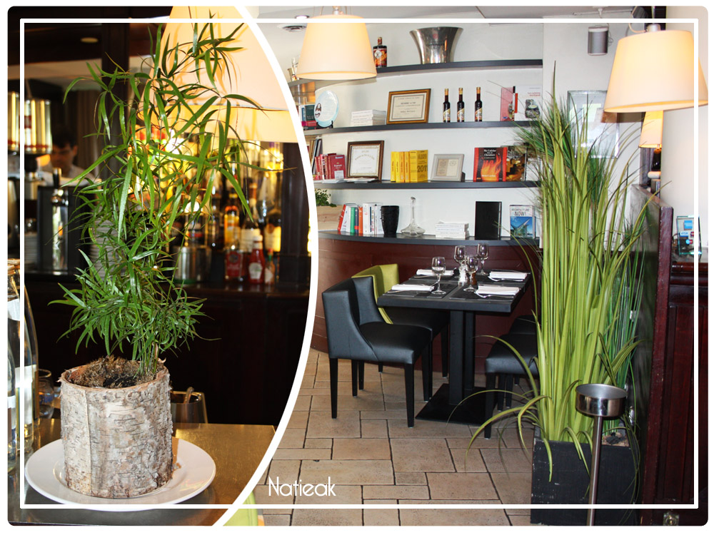 décoration du restaurant Millésimes 62