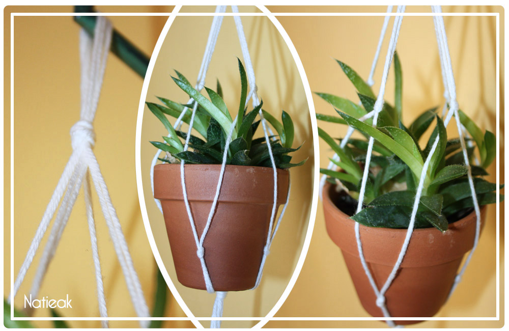 Porte plante réalisé en 5 minutes