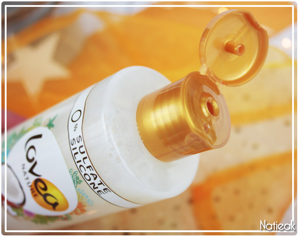 Lovea Nature shampoing Coco paradise pour cheveux abîmés