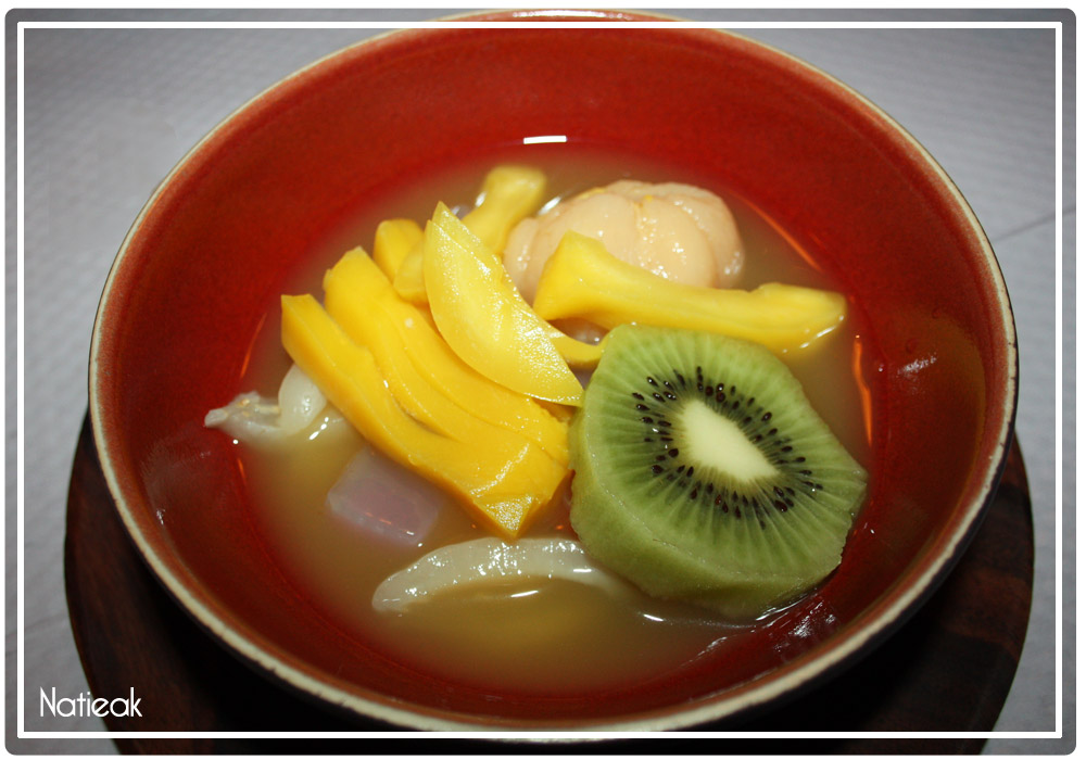 Cocktail de fruits exotiques