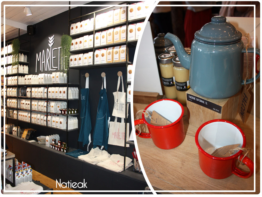 préparations bio et vaisselles Marlette