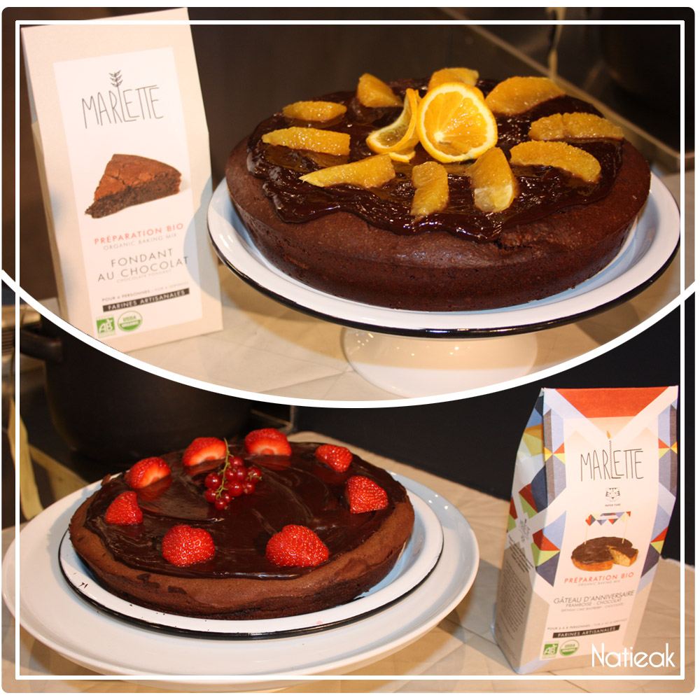préparation bio pâtisseries Marlette