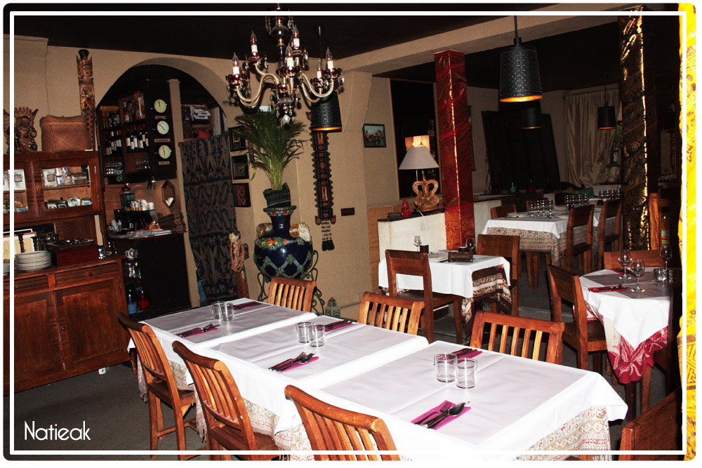 déco du Restaurant Indonésien Djakarta Bali