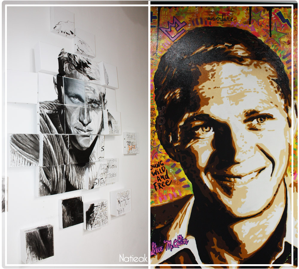 peinture steve Mc Queen Argadol