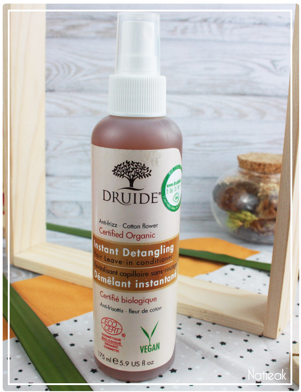 démêlant cheveux vegan