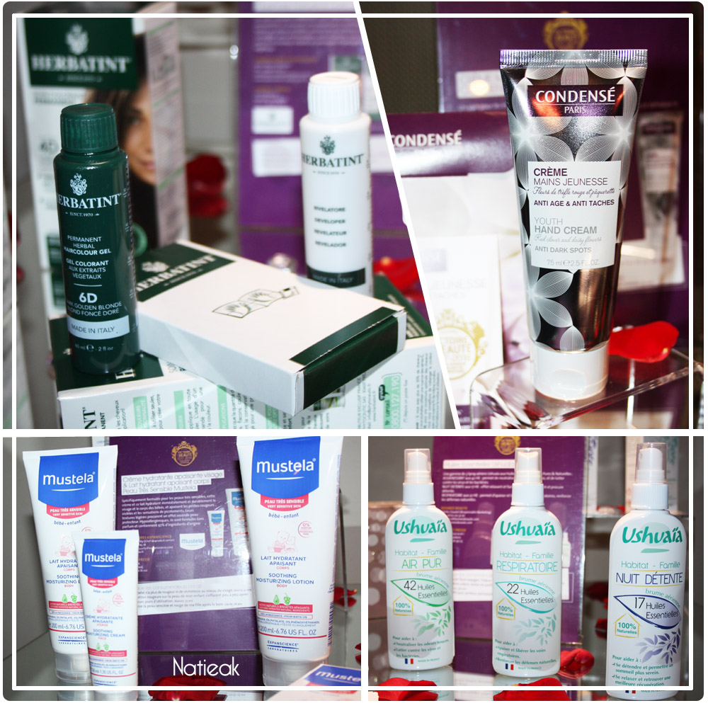 Herbatint, Condensé, Mustela et Ushuaia