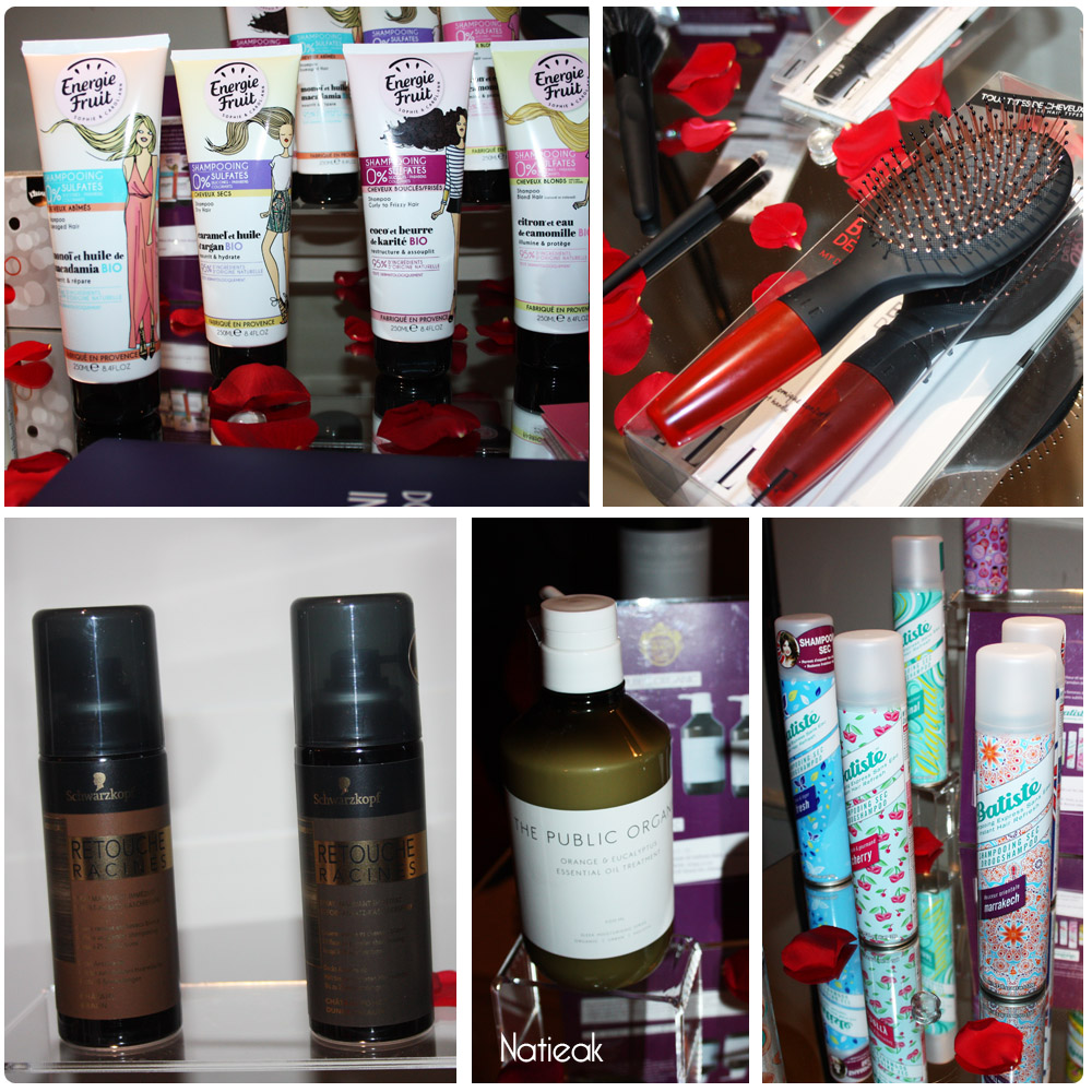 Energie fruit, Batiste, Elle et Schwarzkopf