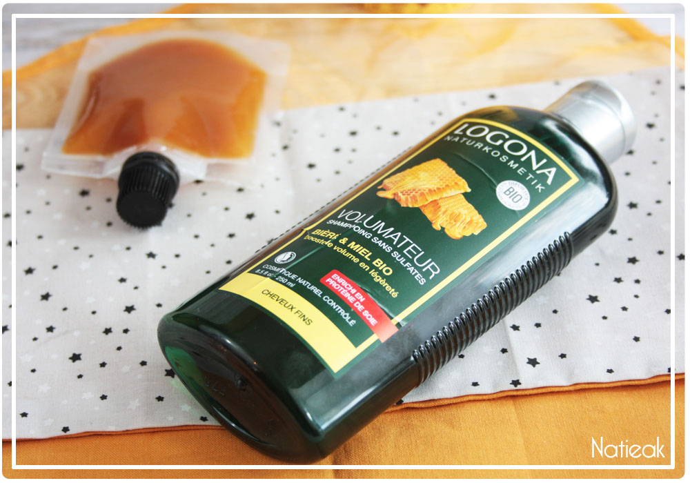 soin lavant capillaire bio Bière et miel bio 