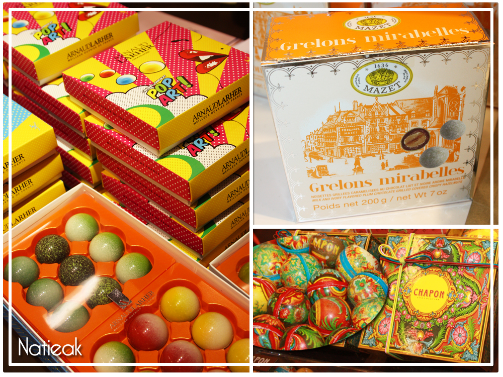 chocolat Arnaud Larher, Chocolat Chapon et Mazet confiseur