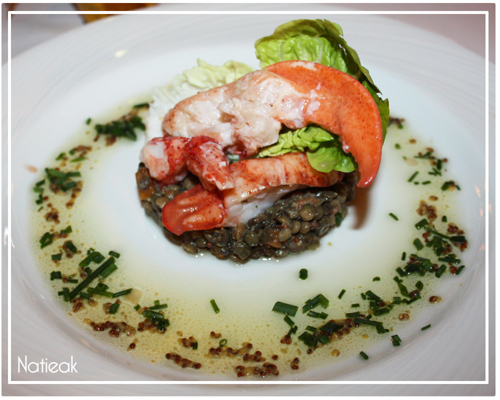 repas restaurant homard 