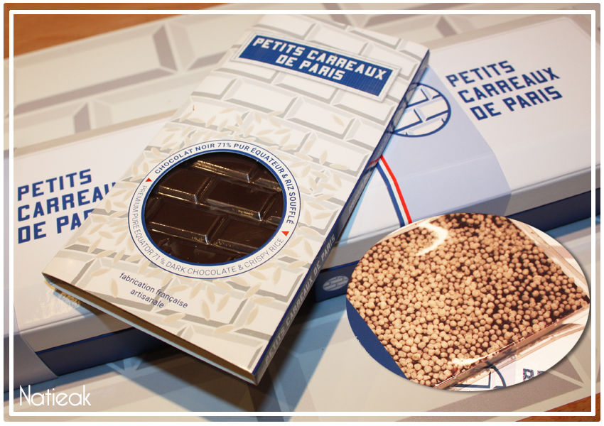 TABLETTE DE CHOCOLAT NOIR 71% RIZ SOUFFLE