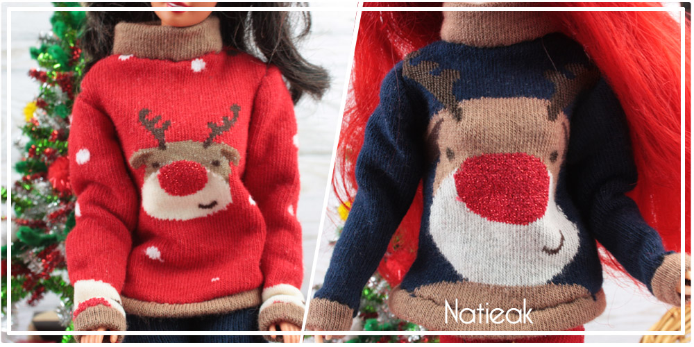 jouets vêtements Noël de poupées ( diy tutos gratuits)