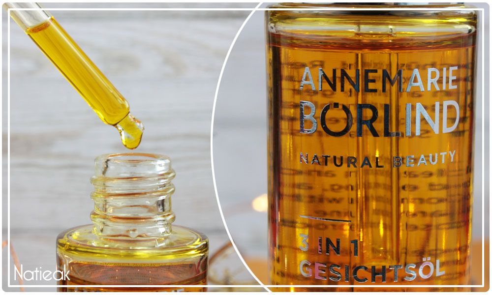 Huile visage AnneMarie Börlind