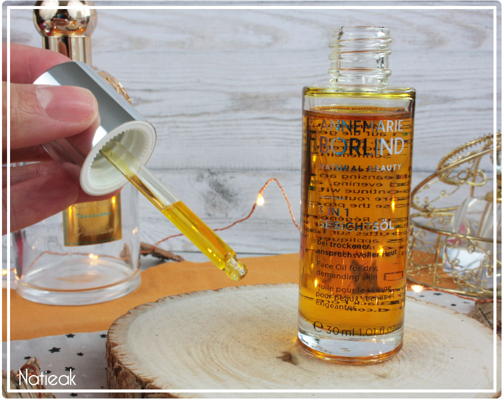 Huile visage AnneMarie Börlind