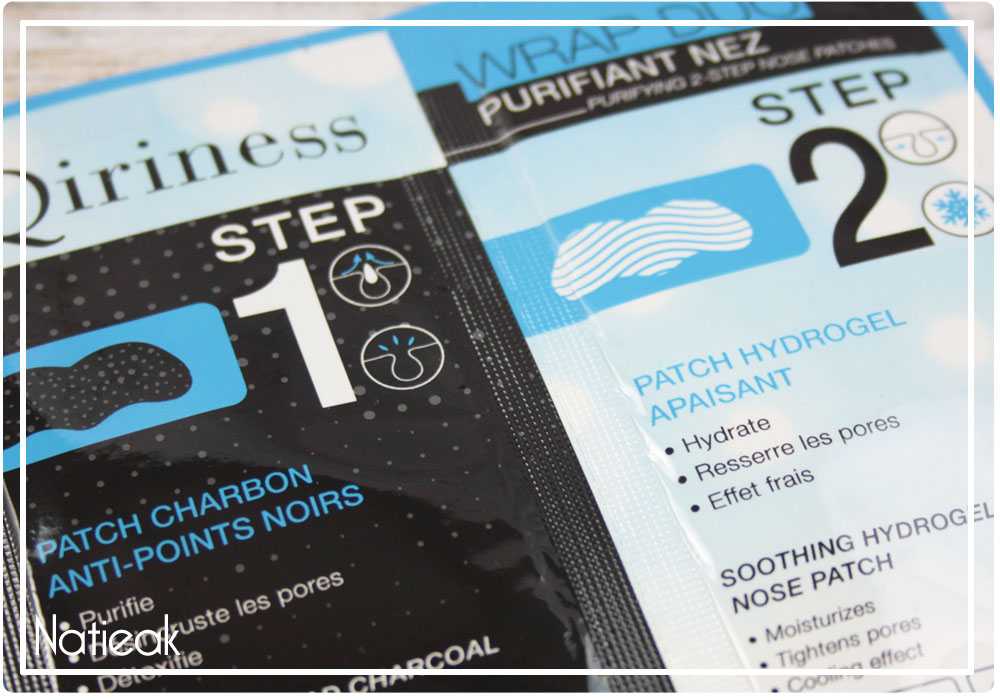 Qiriness Wrap purifiant nez